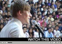 New Short Video Premiering Today Chronicles Visit of Openly Gay Oscar Winner Lance Black Back To His High School