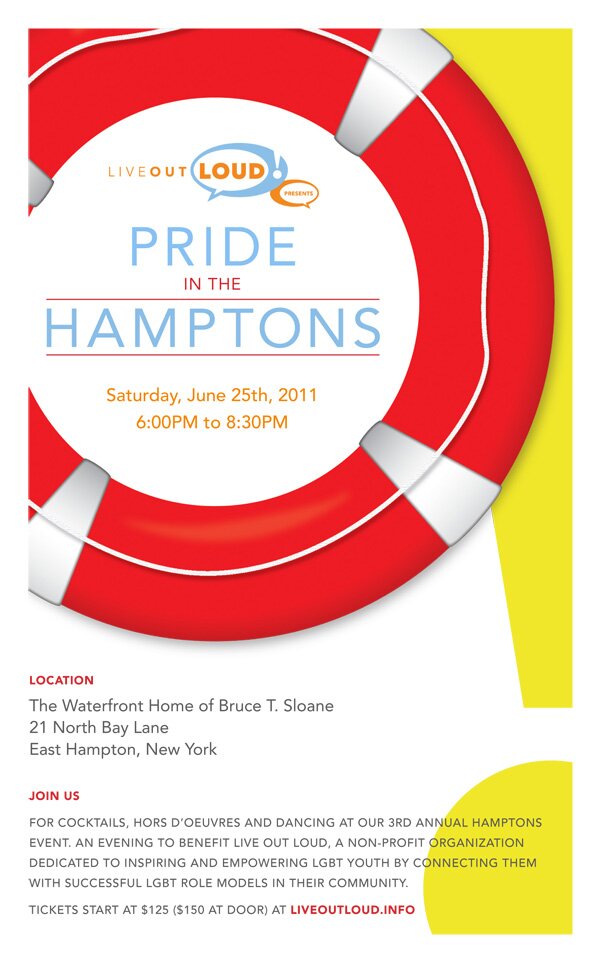 3rd Annual Pride in the Hamptons Fundraiser