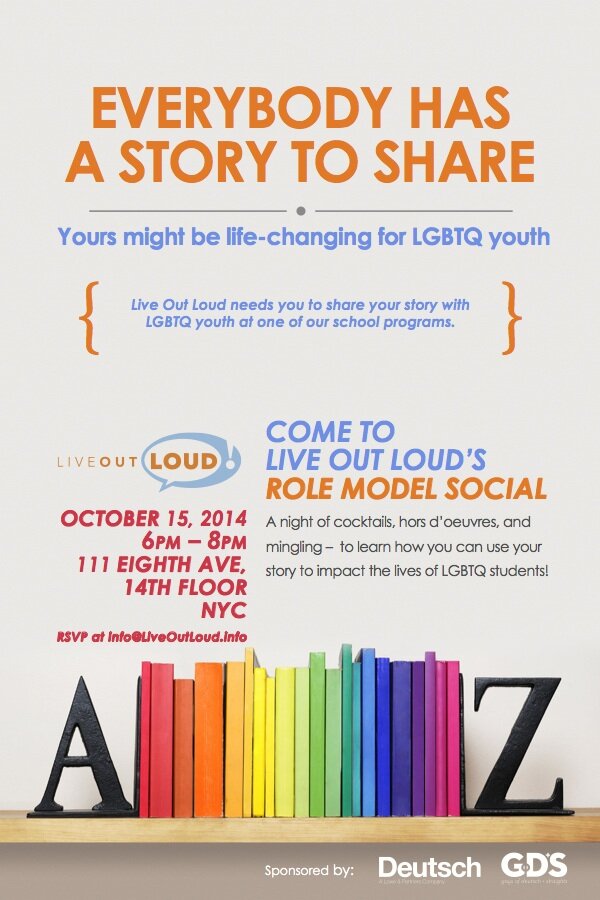 Live Out Loud’s Role Model Social – October 15, 2014